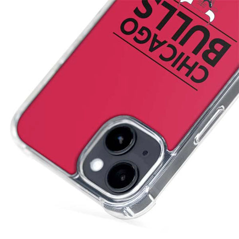NBA Chicago Bulls Standard - Red iPhone 15 Plus MagSafe Case