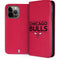 NBA Chicago Bulls Standard - Red iPhone 14 Pro Max Folio Case