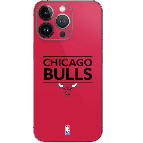 NBA Chicago Bulls Standard - Red iPhone 15 Pro Skin