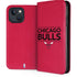 NBA Chicago Bulls Standard - Red iPhone 15 Plus Folio Case