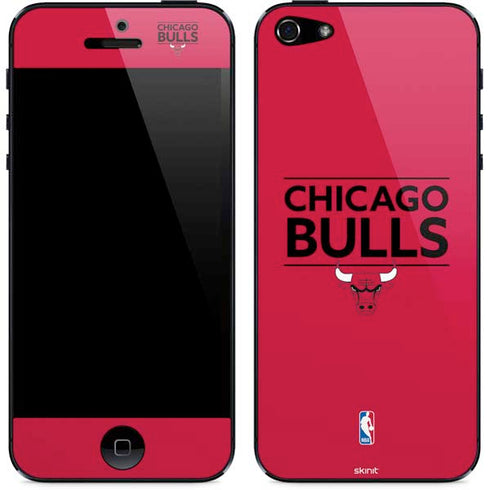 NBA Chicago Bulls Standard - Red iPhone 5/5s/5SE Skin