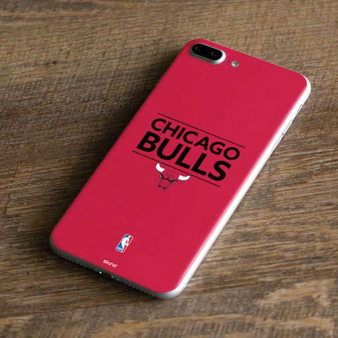 NBA Chicago Bulls Standard - Red iPhone 8 Plus Skin