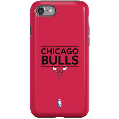 NBA Chicago Bulls Standard - Red iPhone SE (2nd & 3rd Gen) Pro Case