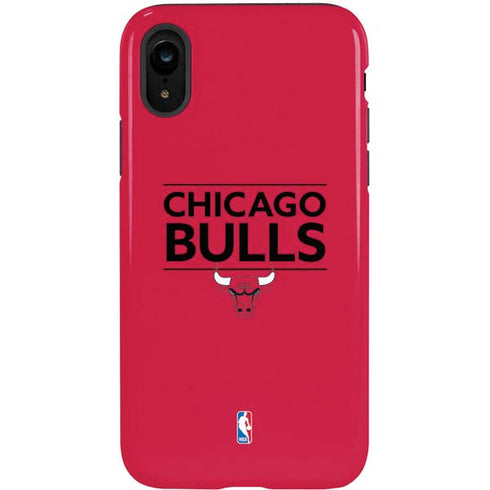 NBA Chicago Bulls Standard - Red iPhone XR Pro Case