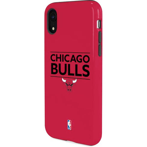 NBA Chicago Bulls Standard - Red iPhone XR Pro Case