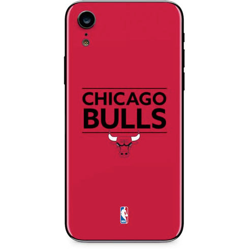 NBA Chicago Bulls Standard - Red iPhone XR Skin
