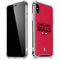 NBA Chicago Bulls Standard - Red iPhone XS Max Clear Case