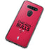 NBA Chicago Bulls Standard - Red LG K51/Q51 Clear Case