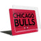 NBA Chicago Bulls Standard - Red MacBook Air 13in (2020) Case plus Skin