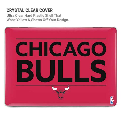 NBA Chicago Bulls Standard - Red MacBook Air 15in (2023-2025) Case plus Skin