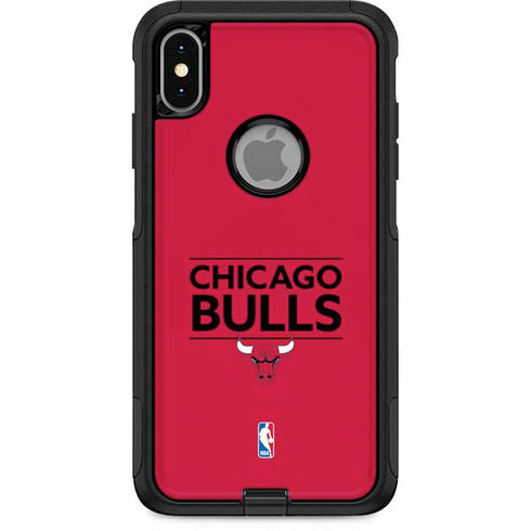 NBA Chicago Bulls Standard - Red Otterbox Commuter iPhone Skin