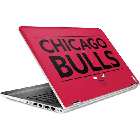 NBA Chicago Bulls Standard - Red HP Pavilion Skin