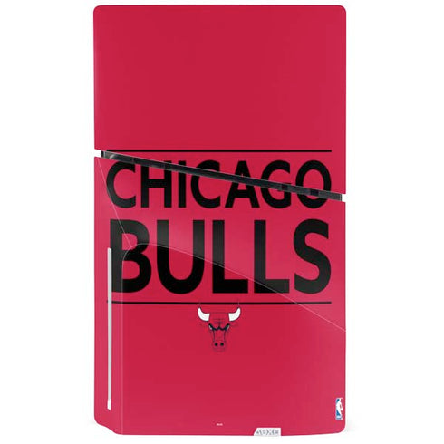 NBA Chicago Bulls Standard - Red PS5 Slim Disk Bundle Skin