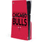 NBA Chicago Bulls Standard - Red PS5 Slim Disk Console Skin