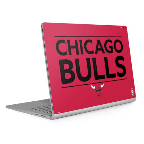 NBA Chicago Bulls Standard - Red Surface Book 2 13.5in Skin
