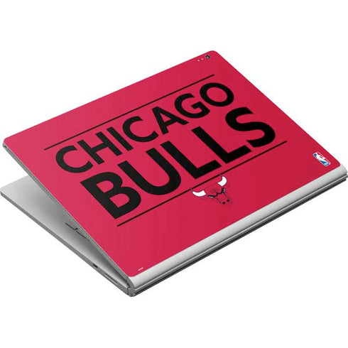NBA Chicago Bulls Standard - Red Surface Book Skin