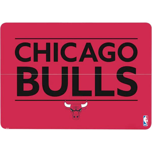 NBA Chicago Bulls Standard - Red Surface Laptop Studio Skin