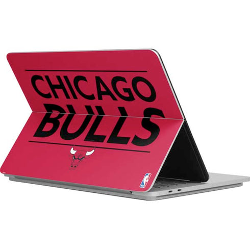NBA Chicago Bulls Standard - Red Surface Laptop Studio Skin