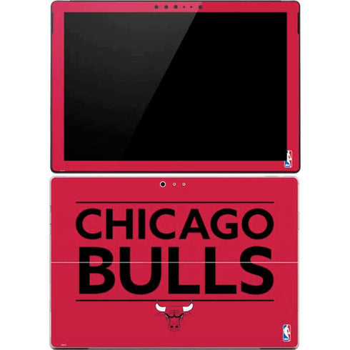 NBA Chicago Bulls Standard - Red Surface Pro 4 Skin