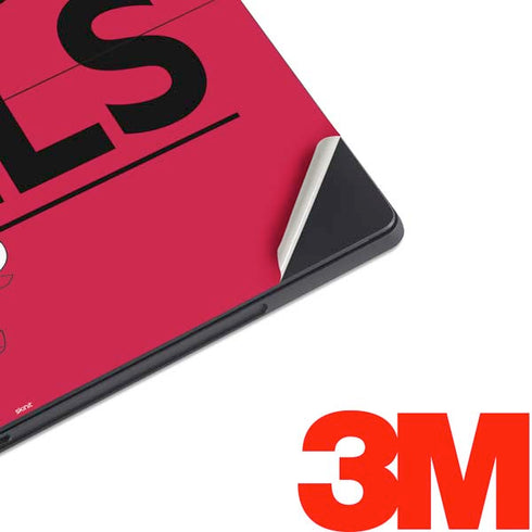 NBA Chicago Bulls Standard - Red Surface Pro 7 Skin