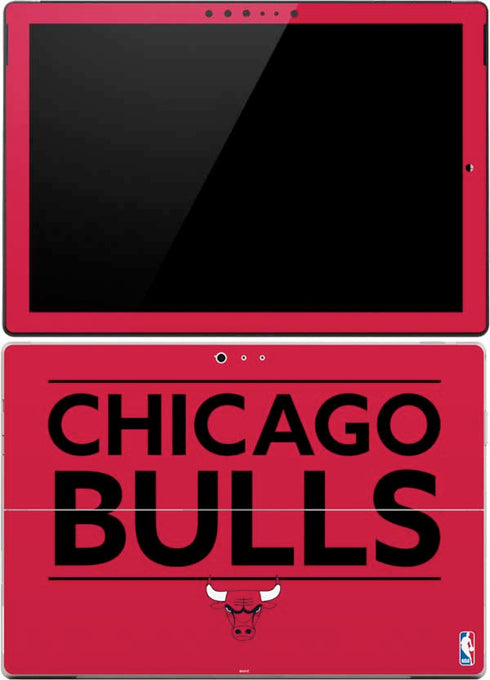 NBA Chicago Bulls Standard - Red Surface Pro (2017) Skin