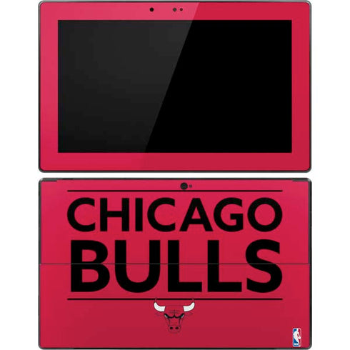 NBA Chicago Bulls Standard - Red Surface Pro Tablet Skin