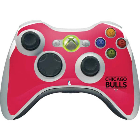 NBA Chicago Bulls Standard - Red Xbox 360 Wireless Controller Skin