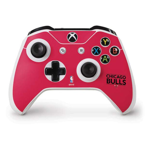 NBA Chicago Bulls Standard - Red Xbox One S Controller Skin