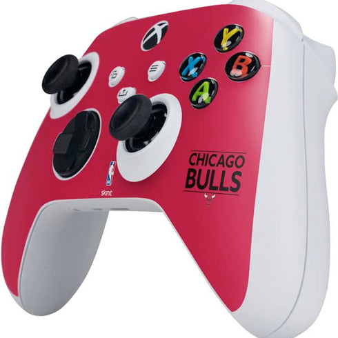 NBA Chicago Bulls Standard - Red Xbox Series S Controller Skin