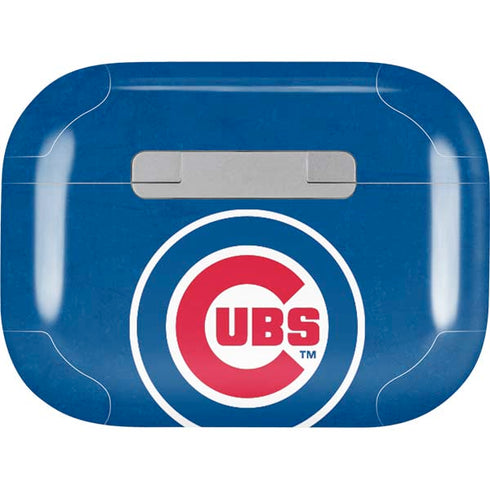 MLB Chicago Cubs - Solid Distressed AirPods Pro 2nd Gen Skin