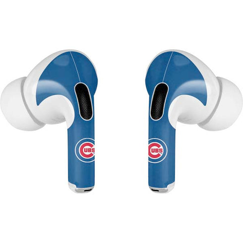 MLB Chicago Cubs - Solid Distressed AirPods Pro 2nd Gen Skin