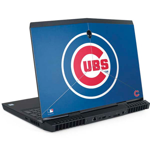 MLB Chicago Cubs - Solid Distressed Dell Alienware Skin