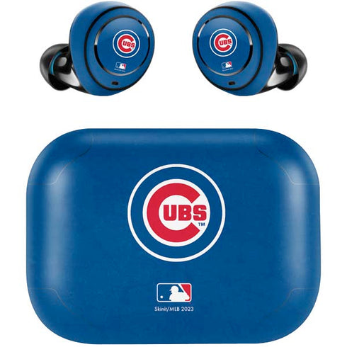 MLB Chicago Cubs - Solid Distressed Amazon Echo Buds Skin