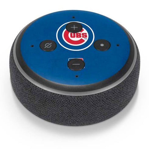 MLB Chicago Cubs - Solid Distressed Amazon Echo Dot Skin