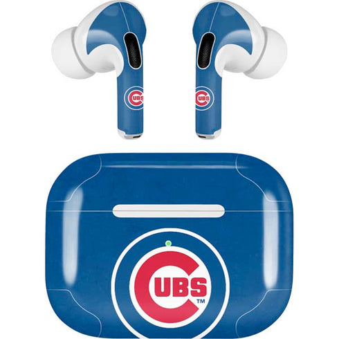 MLB Chicago Cubs - Solid Distressed Apple AirPods Pro Skin