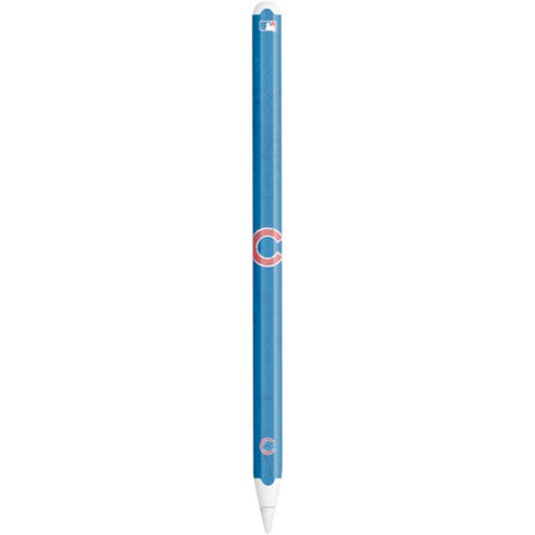 MLB Chicago Cubs - Solid Distressed Apple Pencil (2nd Gen 2019) Skin