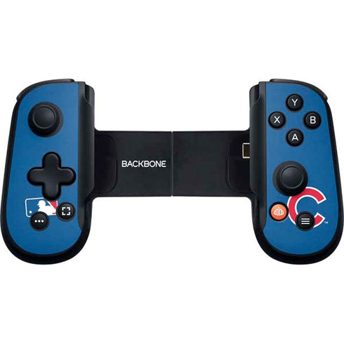 MLB Chicago Cubs - Solid Distressed Backbone One for iPhone Game Controller Skin