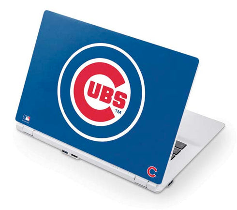 MLB Chicago Cubs - Solid Distressed Acer Chromebook Skin