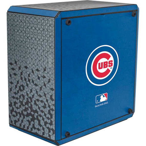 MLB Chicago Cubs - Solid Distressed Cooler Master MasterBox Q300L Mini Tower Skin