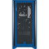 MLB Chicago Cubs - Solid Distressed Corsair 4000D Tempered Glass Mid-Tower ATX Case Skin
