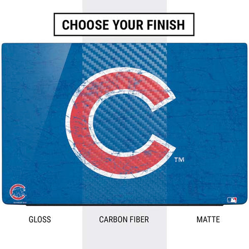 MLB Chicago Cubs - Solid Distressed Dell Vostro Skin