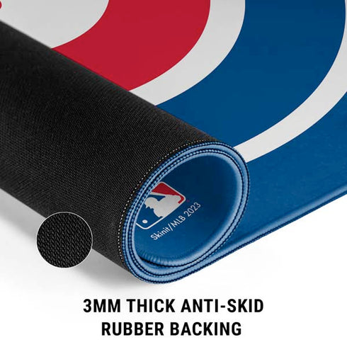 MLB Chicago Cubs - Solid Distressed Gaming Mouse Pad