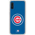 MLB Chicago Cubs - Solid Distressed Galaxy A10e Clear Case