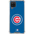 MLB Chicago Cubs - Solid Distressed Galaxy A12 Clear Case