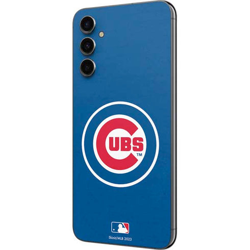 MLB Chicago Cubs - Solid Distressed Galaxy A14 5G Skin