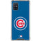 MLB Chicago Cubs - Solid Distressed Galaxy A51 5G Clear Case