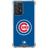 MLB Chicago Cubs - Solid Distressed Galaxy A52 5G Clear Case