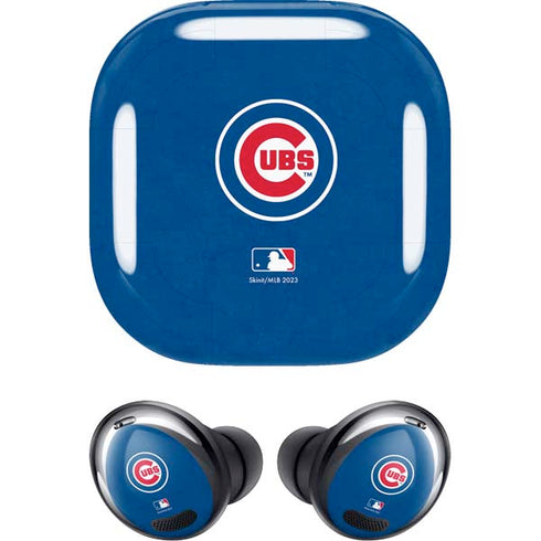 MLB Chicago Cubs - Solid Distressed Galaxy Buds Pro Skin