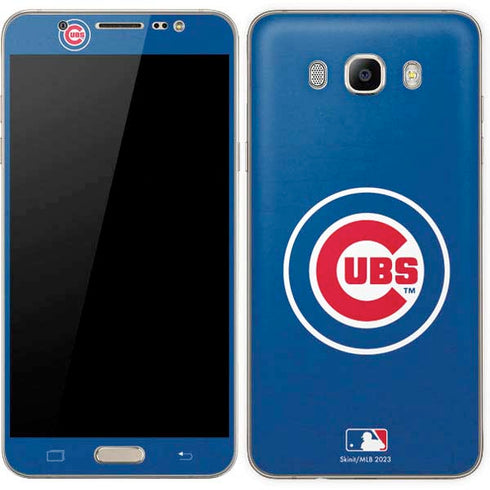 MLB Chicago Cubs - Solid Distressed Galaxy J7 Skin
