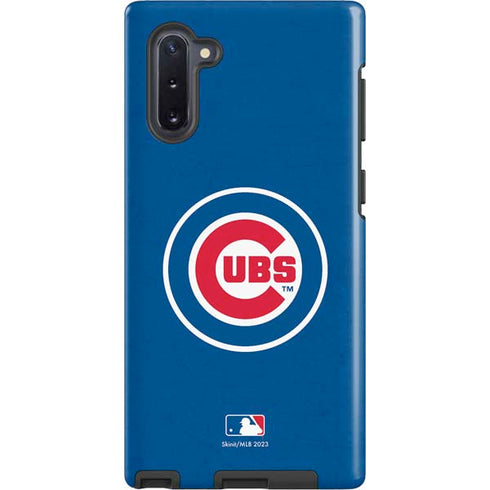 MLB Chicago Cubs - Solid Distressed Galaxy Note 10 Pro Case